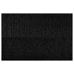 Пряжа для вязания ПЕХ Вискоза натуральная (100% вискоза) 5х100г/400м цв.002 черный Пехорка