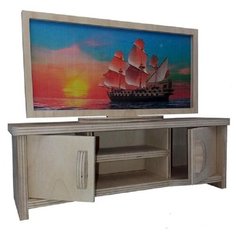 Кукольная тумба с ТВ, 29 см Altair