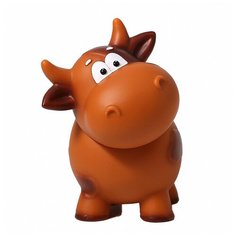 Игрушка из ПВХ "Бык-копилка пятнистый" Весна В3993