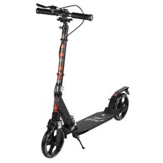 Самокат двухколесный City-Ride, чер-оран, 200/200