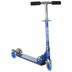 Самокат 3-х колесный SILAPRO, колеса ПВХ, алюминий, до 60кг, XQSH-B3, синий