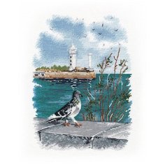 Набор для вышивания Овен 1371 "На набережной"