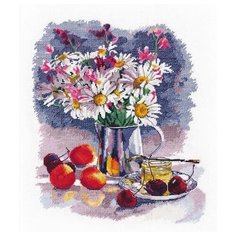 Набор для вышивания Овен 1304 "Натюрморт с ромашками"