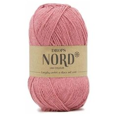 Пряжа Drops Nord, цвет Розовый, 4 мотка