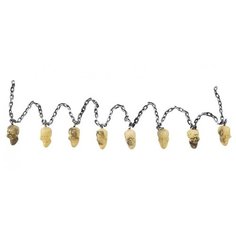 Декорация на хэллоуин: Гирлянда Цепь с черепками, 1.7 м Rubie´S