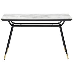 KARE Design Консоль South beach, коллекция "Саут Бич" 120*75*45, Стекло, МДФ, Сталь, Бумага, Белый