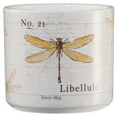 SOENDGEN Кашпо для цветов / Горшок керамический для цветов и растений VINTAGE ANIMALS Стрекоза / Германия