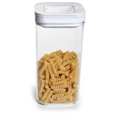 Контейнер для хранения продуктов 11x11x22см / 1,7л Квадратный (пластик) Fissman