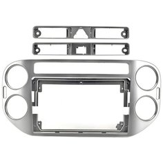 Рамка VW Tiguan 2007-2016 SILVER. 9" (Incar RVW-FC580)