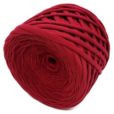 Трикотажная пряжа цвет бордо, 2 мотка Knitka