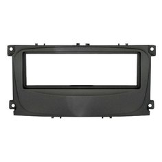 Рамка Ford Focus-2 restal, Mondeo (08+) C-Max, S-Max, Galaxy new (07+) 1din black (Incar RFO-N11)