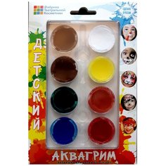 Палитра детского аквагрима Фабрика Театральной Косметики