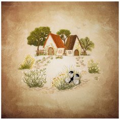 Набор для вышивания PANNA "Домики" 27x27 см