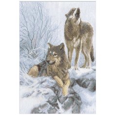 Набор для вышивания PANNA "Заснеженный лес" 29x38,5 см