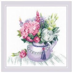 Набор для вышивания RIOLIS "Цветочное очарование" 30х30 см Риолис
