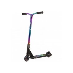 Самокат Novatrack REPLAY60 110 PRO PL алюминий, abec-11, неохром черный