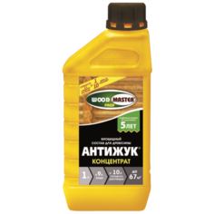 WOODMASTER Prof Антижук-концентрат бесцветный 1 л