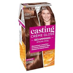 LOreal Paris Casting Creme Gloss стойкая краска-уход для волос, 680, Шоколадный Мокко