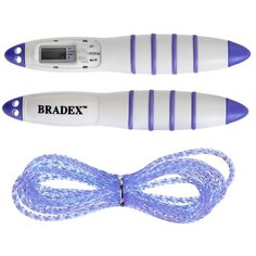 Скакалка BRADEX Контроллер белый/синий 260 см