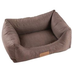 Лежак для собак и кошек Katsu Sofa Len S 60х44х21 см коричневый