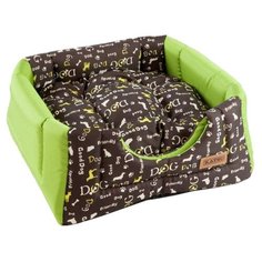 Домик для собак и кошек Katsu Hopi Dogs 40х40х35 см зеленый