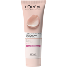 LOreal Paris очищающий гель для лица Абсолютная нежность для сухой и чувствительной кожи, 150 мл