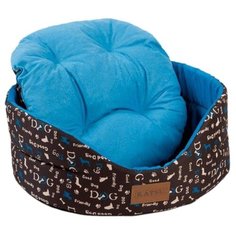 Лежак для собак и кошек Katsu Yohanka Shine Dogs 2 46х32х18 см синий