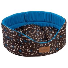 Лежак для собак и кошек Katsu Yohanka Shine Dogs 5 64х56х23 см синий