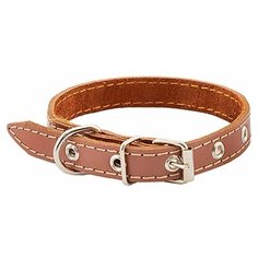 Ошейник Homepet 51320 32-42 см коричневый