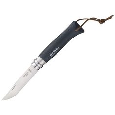Нож складной OPINEL №8 Trekking Hornbeam черный