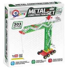 Конструктор ТехноК Metal Construction Set 4838 Строительный кран