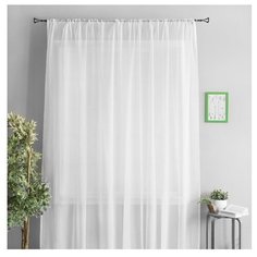 Тюль PASIONARIA "Лими Белый" на шторной ленте, 250х280 см