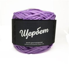 Пряжа - полиэфирный шнур "Щербет" Золотая нить