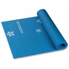 Коврик Indigo YG03P, 173х61х0.3 см синий рисунок