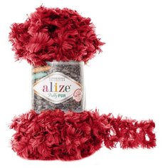Пряжа Alize Puffy Fur (6121) 5 шт.
