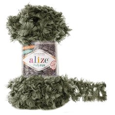 Пряжа Alize Puffy Fur (6117) 5 шт.
