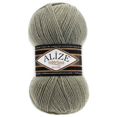 Пряжа Alize Superlana Classic (138 зел.миндаль) 5 шт.