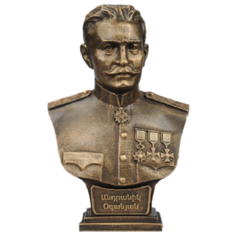 Интерьерная статуэтка Бюст Андраник Озанян (малый) ПС , антик Vernissage of History