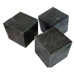 Нефрит кубики полированные камни для бани сауны размер 9*9 см в упаковке 10 кг Соловьев Д.А.