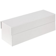 Коробка под бутылку, белая 33х10х10 см Ниенаprint