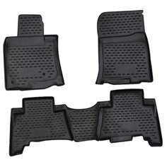 Комплект ковриков салона ELEMENT NLC.48.28.210k для Toyota Land Cruiser Prado 4 шт. черный