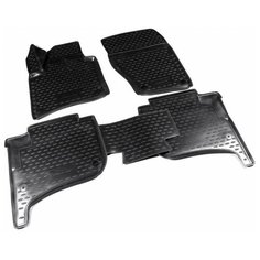 Комплект ковриков салона ELEMENT NLC.3D.51.31.210k для Volkswagen Touareg 4 шт. черный