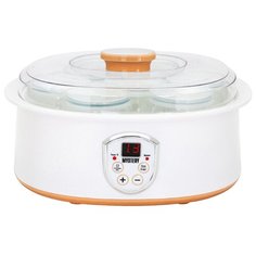 Йогуртница Mystery MYM-6002 белый/бежевый