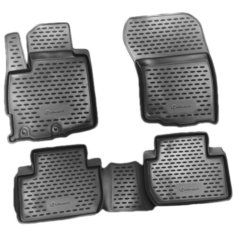 Комплект ковриков салона ELEMENT NLC.35.23.210 для Mitsubishi Outlander 4 шт. черный