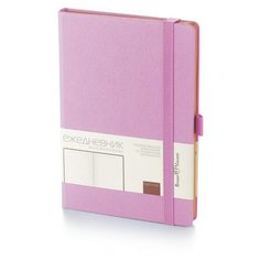 Ежедневник Bruno Visconti Monaco полудатированный, искусственная кожа, А5, 136 листов, розовый