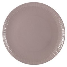Тарелка закусочная Home & Style (какао) без инд. упаковки, фарфор, 19 см (HS4-G099-11G2S)