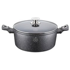 Кастрюля MEISTERKLASSE MK-1023-20 из литого алюминия с мраморным покрытием 2,1 л. 20 см.