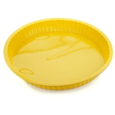 Форма для выпечки TalleR TR-6203, круглая желтая