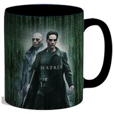 Кружка цветная с рисунком Batmen готовится к прыжку Drabs