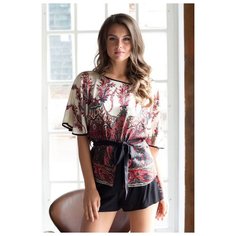 Mia&Mia Комплект Shakira с шортами, белый с красным, M